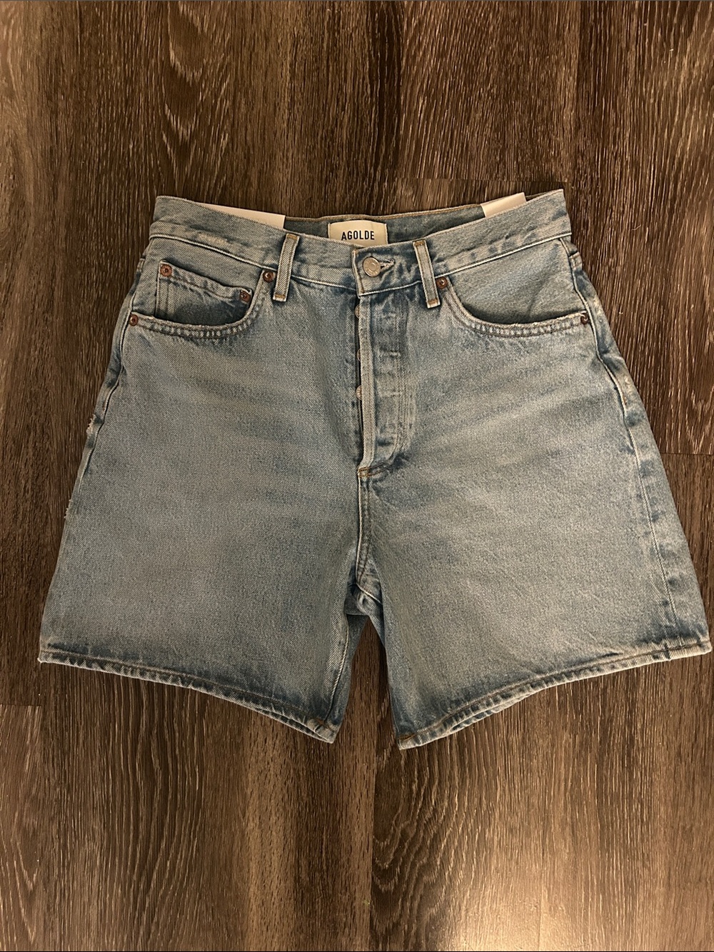 AGOLDE Dame Shorts - New With Tags - Size 26 - Picture 6 of 11